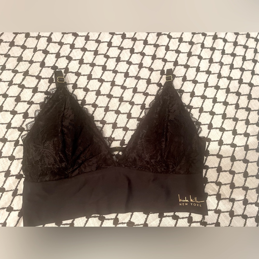 Nicole Miller Bralette- Size Large